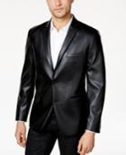 Anna Sui X Inc International Concepts Men's Slim-fit Studded Faux Leather Blazer, Created For Macy's