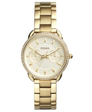 Fossil Women's Tailor Gold-tone Stainless Steel Bracelet Watch 35mm