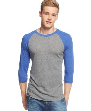 Alternative Apparel Men's Colorblocked Baseball T-shirt