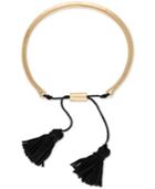 Rachel Rachel Roy Gold-tone & Tassel Slider Bracelet