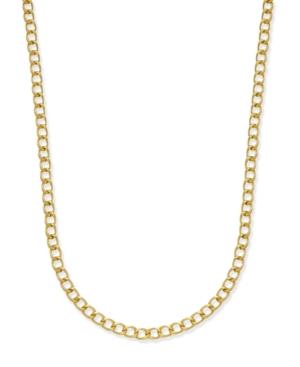 Sutton By Rhona Sutton Men's Gold-tone Chain Necklace