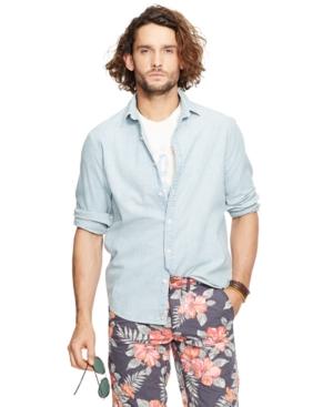 Denim & Supply Ralph Lauren Cotton Chambray Sport Shirt