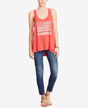 Denim & Supply Ralph Lauren Graphic Cotton Tank Top