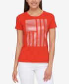 Tommy Hilfiger Metallic Graphic T-shirt, Only At Macy's