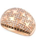 Le Vian Chocolatier Diamond Statement Ring (1 Ct. T.w.) In 14k Rose Gold