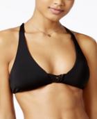 Bar Iii Braided Bralette Bikini Top, Created For Macy's Women's Swimsuit