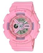Baby-g Women's Analog-digital Pink Resin Strap Watch 44mm