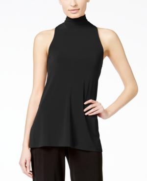 Alfani Prima Mock-turtleneck Sleeveless Knit Top, Only At Macy's