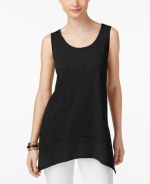 Style & Co Handkerchief-hem Tank Top, Created For Macy's