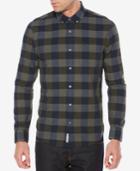 Original Penguin Men's Heritage End-on-end Plaid Shirt