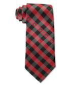 Eagles Wings Texas Tech Red Raiders Checked Tie