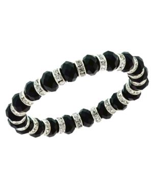 2028 Jet Bead Stretch Bracelet, A Macy's Exclusive Style