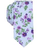 Bar Iii Men's Hazel Floral Slim Tie, Created For Macy's