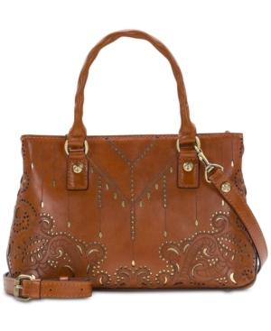 Patricia Nash Laser Cut Angela Satchel