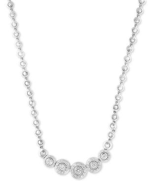 Pave Classica By Effy Diamond Bezel 18 Collar Necklace (9/10 Ct. T.w.)