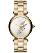 Marc Jacobs Women's Dotty Gold-tone Stainless Steel Bracelet Watch 34mm Mj3545