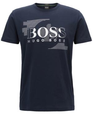 Boss Men's Logo-graphic Cotton T-shirt