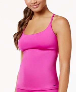 Nike Cross-back Tankini Top Women's Swimsuit