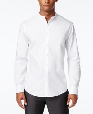 Inc International Concepts Men's Banded-collar Shirt, Only At Macy's