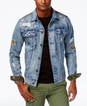 American Rag Men's Rip & Repair Denim Jacket, Only At Macy's