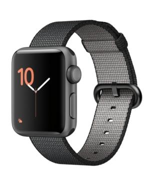 Apple Watch Series 2 38mm Space Gray Aluminum Case With Black Woven Nylon Band