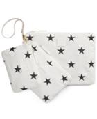 Tommy Hilfiger Sporty Embroidered Stars Set Of 3 Pouches