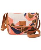 Fossil Preston Floral Small Flap Crossbody