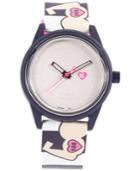 Harajuku Lovers Unisex Solar Emoji Love Strong Strap Watch 40mm Hl2311