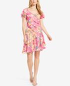 American Living Floral-print Georgette Dress