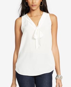 Polo Ralph Lauren Silk Necktie Sleeveless Shirt