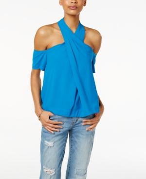 Rachel Rachel Roy Cold-shoulder Halter Top, Only At Macy's