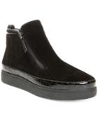 Donald J. Pliner Meira Zipper Platform Ankle Booties Women's Shoes