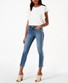 Joe's The Icon Crop Tuxedo-stripe Jeans