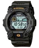 G-shock Men's Digital Black Resin Strap Watch 50mm
