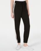 Be Bop Juniors' Striped Jogger Track Pants
