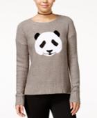Oh! Mg Juniors' Panda Graphic Sweater