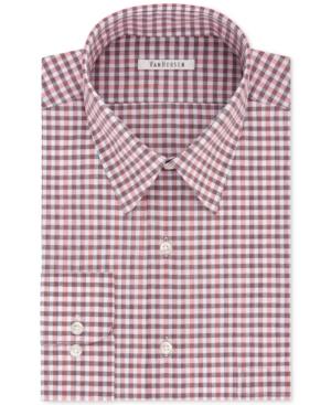 Van Heusen Men's Classic/regular Fit Check Dress Shirt
