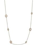 Kate Spade New York Gold-tone Rose Quartz Scatter Necklace