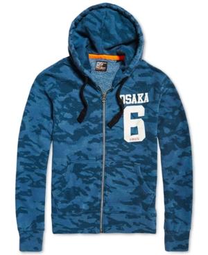 Superdry Men's Osaka 6 Camo Full-zip Hoodie
