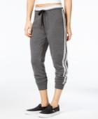 Material Girl Active Pro Juniors' Glitter-trim Jogger Pants, Only At Macy's