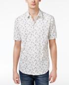 American Rag Men's Hummingbird-print Cotton Shirt, Only At Macy's