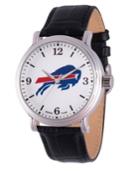Gametime Nfl Buffalo Bills Men's Shiny Silver Vintage Alloy Watch