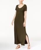 Style & Co Petite Scoop-neck Maxi Dress, Created For Macy's