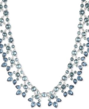 Givenchy Crystal & Stone 16 Statement Necklace
