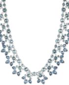 Givenchy Crystal & Stone 16 Statement Necklace