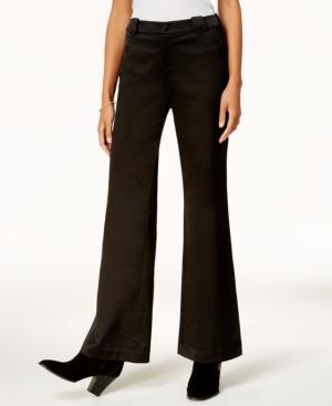 Anna Sui X Inc International Concepts Satin Wide-leg Pants, Created For Macy's