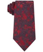 Calvin Klein Men's Red Hot Floral Tie