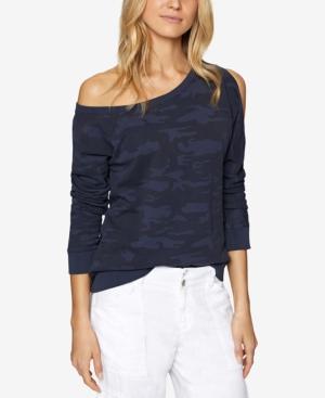 Sanctuary Alexi Cotton Cold-shoulder Sweatshirt
