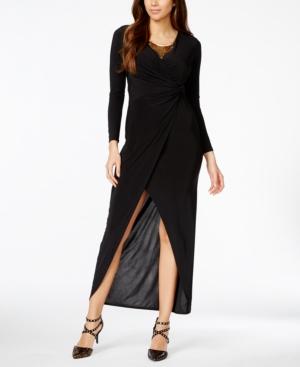 Thalia Sodi Embellished Wrap Maxi Dress, Only At Macy's