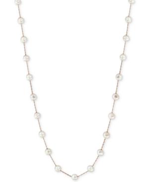 Effy Cultured Freshwater Pearl (6mm) 36 Station Long Necklace In 14k Gold